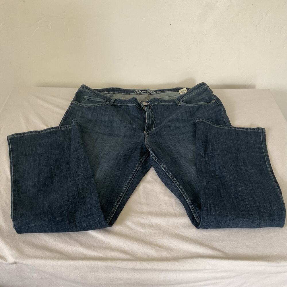 Wrangler Jeans Womens Plus Size 24W  x 32 Bootcut Stretch Denim Casual Comfort